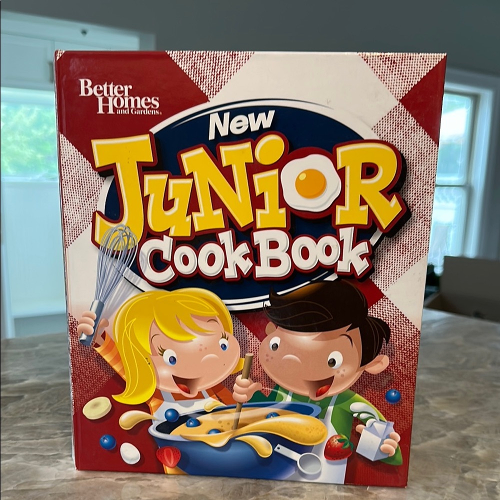 Better Homes And Gardens Junior Cook Book - Red, Yellow, and Blue